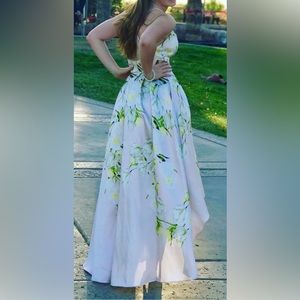 PROM dress- you guessed it, worn once.